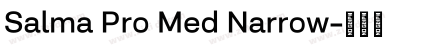 Salma Pro Med Narrow字体转换 Salma Pro Med Narrow字体转换